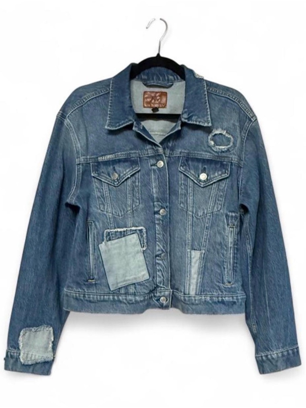 Lauren Ralph Lauren Patchwork Denim Jacket